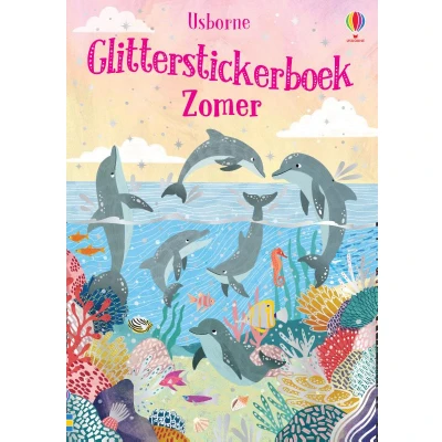 Afbeelding van Uitgeverij usborne glitterstickerboek zomer