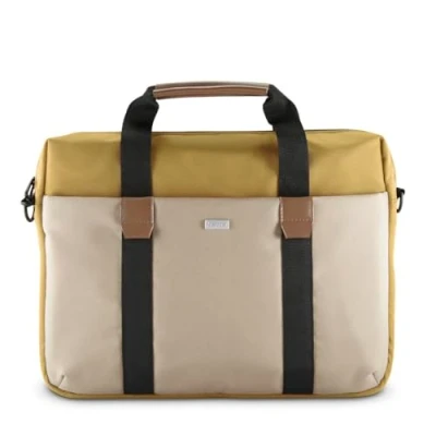 Afbeelding van Hama Laptop tas &quot;Silvan&quot;, duurzaam, van 40 41 cm (15,6&quot; 16,2&quot;), curry