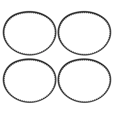 Afbeelding van YINETTECH 4 STKS HTD 225 3M 6 Rubber Eindeloze Distributieriem 75T 225MM Pitch Lengte x 6mm Breedte Synchrone Aandrijfriemen Gesloten Loop Katrol