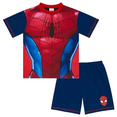 Afbeelding van Spider Man 100% katoen korte nieuwigheid pyjama Spiderman, Man, 3 4 jaar