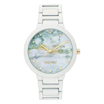 Afbeelding van Nine West rubberen damesarmbandhorloge