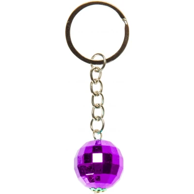 Afbeelding van Lg imports Sleutelhanger Discobal 2 Cm Roze