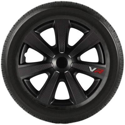 Afbeelding van Gorecki Wieldoppenset Vr Carbon Black 13&quot;