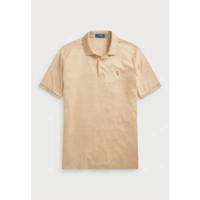 Afbeelding van Polo Ralph Lauren Poloshirt, Heren, Maat: Medium, Classic camel heather