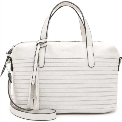 Afbeelding van Tamaris Handtas Schoudertas Liane Bowlingbag Ecru Lichtgrijs