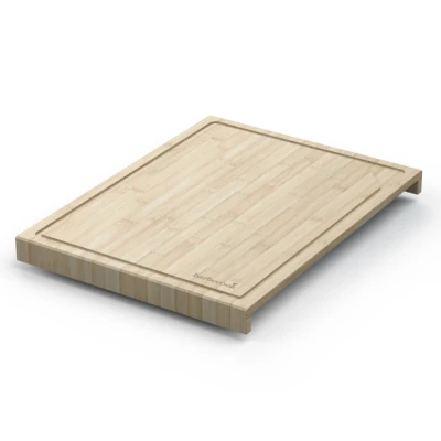Afbeelding van Barbecook snijplank met sapgeul uit bamboe voor Nestor World FSC 100%