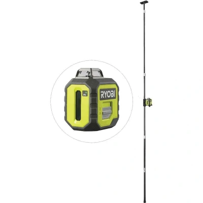 Afbeelding van Ryobi Kruislijnlaser Groen 360 inclusief RBCLTP1 5133005311