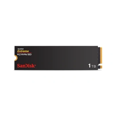 Afbeelding van SanDisk Extreme M.2 NVMe SSD 1 TB (Interne SSD, PCIe Gen 4.0, Tot 5.150 MB/s, nCache Technologie, 5 Jaar Garantie)