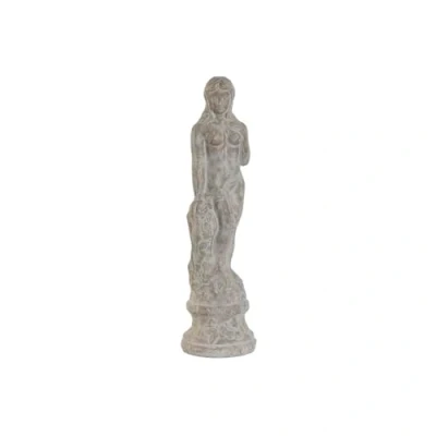 Afbeelding van Home Esprit Decoratieve Figuren Grijs Vrouw Romantiek Verouderde Afwerking 17 X 61 Cm