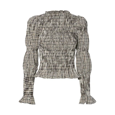 Afbeelding van YAS Yaschemma Smock Blouse eggnog, Dames, Maat: XXL, Eggnog