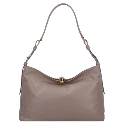 Afbeelding van FURLA Leren Schoudertas Sfera Soft Shoulder Bag Mauve