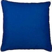 Afbeelding van Madison sierkussen 45x45 cm Panama blue/ecru duo