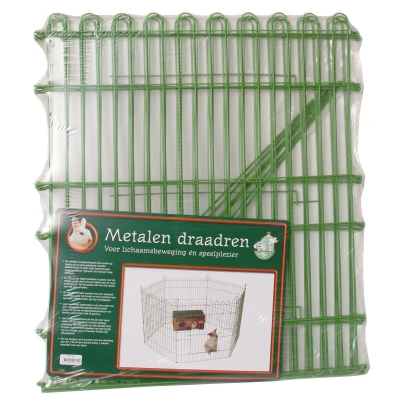 Afbeelding van Draadren 6 delig in folie appelgroen Gebr. de Boon