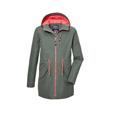 Afbeelding van Killtec Parka KOS 148 GRLS PRK Wind en waterdichte parka, reflecterend, PFAS vrij geïmpregneerd