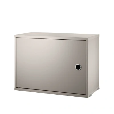 Afbeelding van String kast met deur beige, 58x30 cm