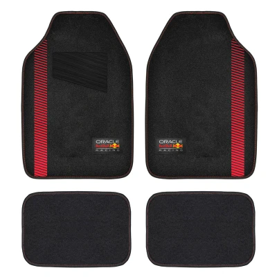 Afbeelding van Red Bull Oracle Universele automattenset 4 delige set Zwart/Rood