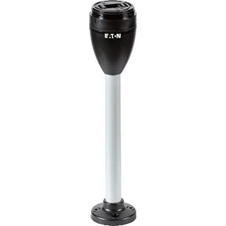 Afbeelding van Eaton sl7 signaalzuil basismodule aluminium buis 250 mm kunststof voet en deksel zwart geschikt voor 5 signaal modul 171444