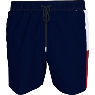 Afbeelding van Tommy Hilfiger Zwemshorts, Heren, Maat: Small, Desert sky
