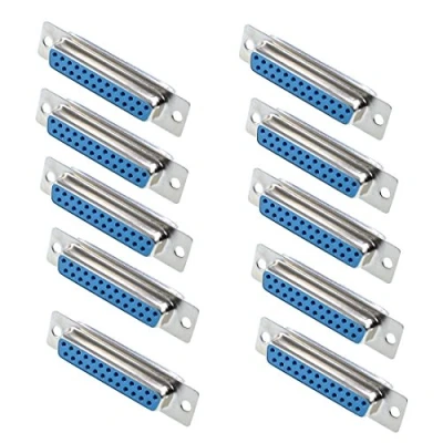 Afbeelding van Oiyagai 10 stks DB25 Soldeer Type Vrouwelijke D Sub Cup Connector Adapter