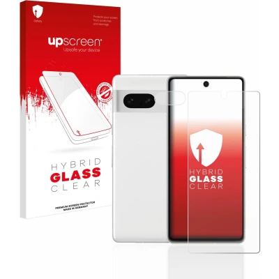 Afbeelding van upscreen Screenprotector voor Google Pixel 7 (Voor+Camera) Folie Beschermfolie Beschermglas transparant