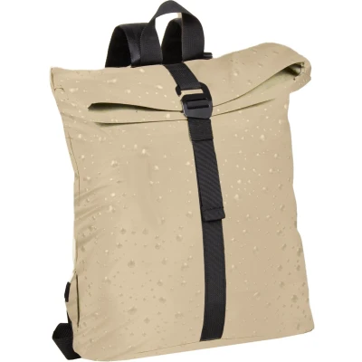 Afbeelding van New Rebels Droplets Los Angeles Beige 7L Rolltop Rugzak Waterafstotend