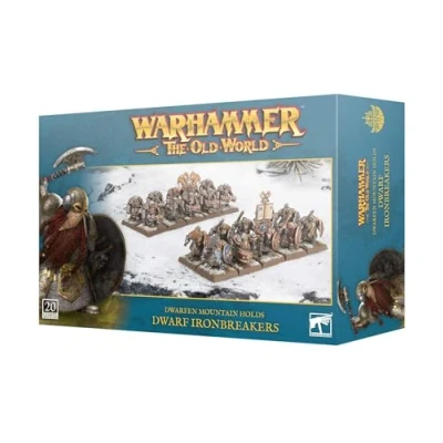 Afbeelding van Warhammer The Old World Dwarfen Mountain Holds Dwarf Ironbreakers 10 09