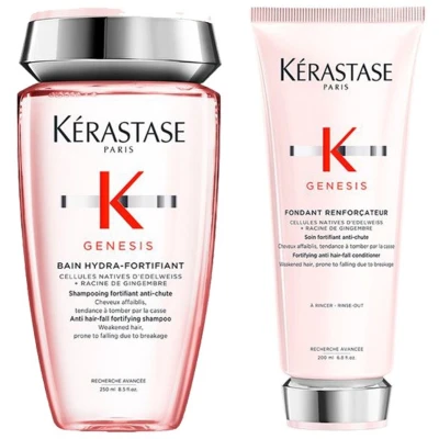 Afbeelding van Kerastase Genesis Bain Hydra fortifiant 250ml + Fondant Renforcateur 200ml bundel/set/pakket