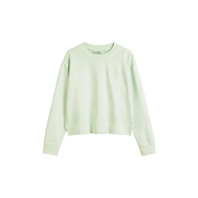 Afbeelding van Marc O&#039;Polo Denim Longsleeve Sweater, Dames, Maat: Large, Mint mist