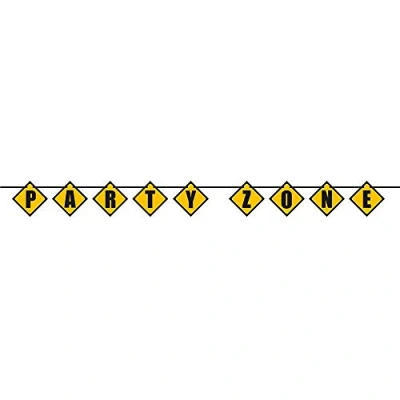 Afbeelding van Letterslinger Constructie Party 274cm