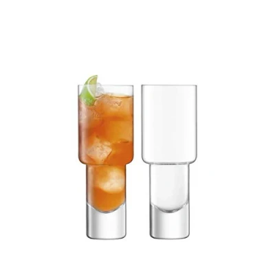 Afbeelding van Likeurglas L.S.A. Vodka Glas 400 ml (2 Delig)