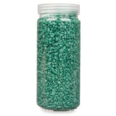 Afbeelding van Decoratieve stenen Groen 2 5 mm 700 g (12 Stuks)