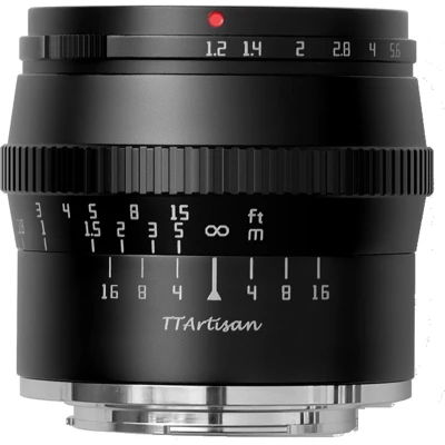 Afbeelding van TT Artisan Cameralens 50 mm F1.2 APS C voor M43 vatting