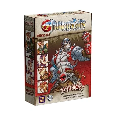 Afbeelding van CMON Edge Entertainment GUFPR07 Zombicide: Thundercats Pack 2 Miniatuurspel, meertalig, incl. Spaans