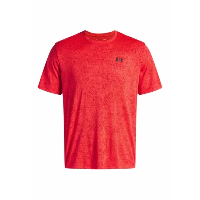 Afbeelding van Under Armour Shortsleeves TECH Sport Tshirt Racer red, Heren, Maat: Large, red