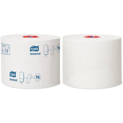 Afbeelding van Tork toiletpapier Mid Size, 1 laags, 135 meter, systeem T6, pak van 27