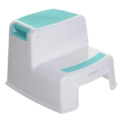 Afbeelding van Dreambaby G685 kinderkruk, opstapkruk, antislip, twee niveaus, wit/blauw