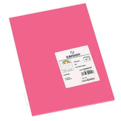 Afbeelding van Valdi vellen A4, 185 g, fuchsia, 50 stuks