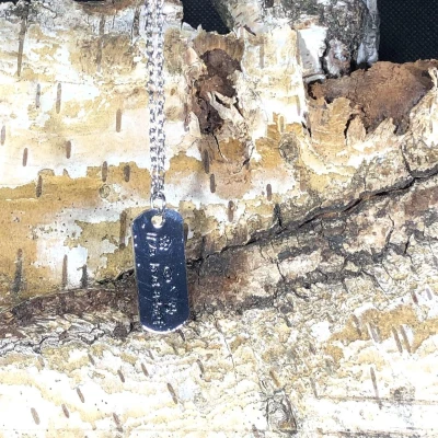 Afbeelding van GoedeDoelen.Shop Ketting Heart Live Love Adopt Statement Rescue Paws Dierenwelzijn Wellness House