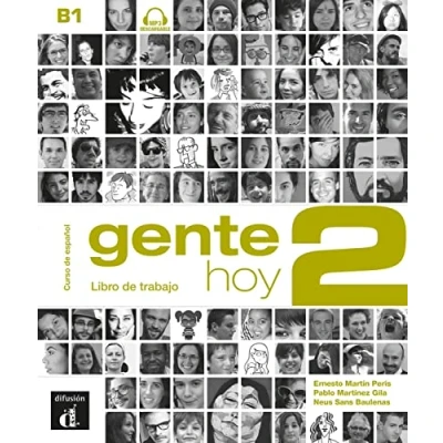 Afbeelding van Gente hoy 02. Libro de trabajo + Audio CD (MP3): con audios