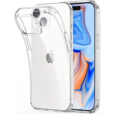 Afbeelding van ESR Project Zero Hoesje Geschikt voor Apple iPhone 15 Plus Back Cover Transparant Flexibel TPU Doorzichtig