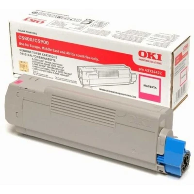 Afbeelding van OKI 43324422 Toner Magenta