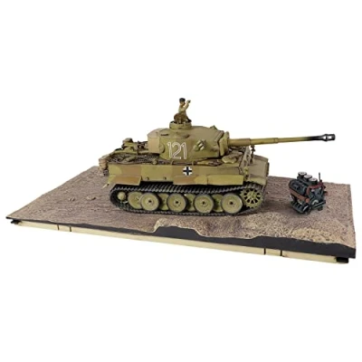Afbeelding van Forces of Valor Waltersons 1:32 schaal Duitse Tiger 1 (Initial Production model), Tunesië Tiger, 121 Schwere 501, Noord Afrika Korps,