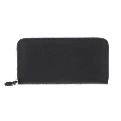 Afbeelding van COCCINELLE Tassel Zip Around Wallet Noir
