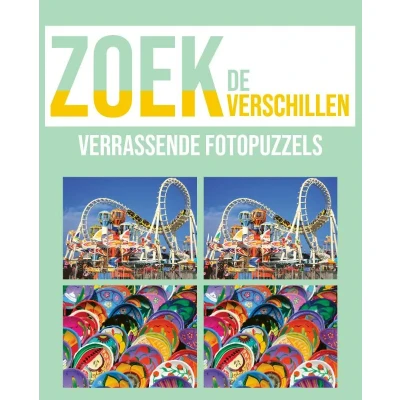 Afbeelding van Zoek de verschillen Verrassende fotopuzzels
