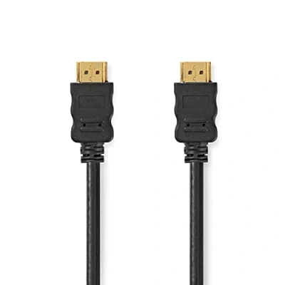 Afbeelding van Nedis High Speed HDMI Cbl Conn. 0.5m BK