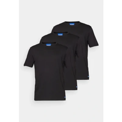 Afbeelding van HUGO Naolo 3 PACK Tshirt basic, Heren, Maat: XS, Black