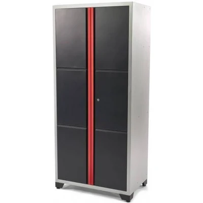 Afbeelding van HBM Deluxe Dubbele Professionele Gereedschapskast voor Werkplaatsinrichting