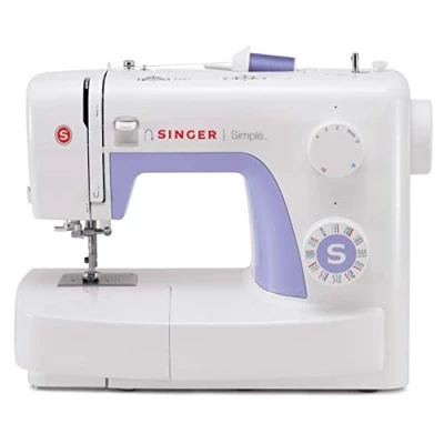 Afbeelding van Singer Simple 3232 naaimachine, kunststof, paars, 45 x 22 35 cm