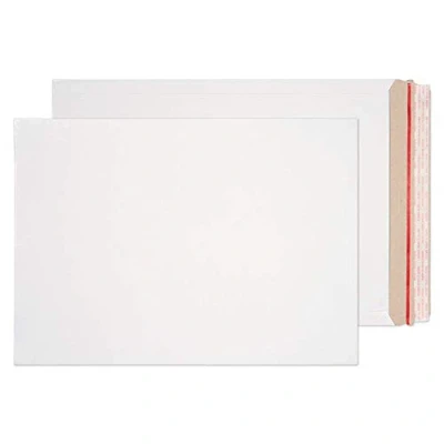 Afbeelding van Blake Zuivere verpakking 450 x 324 mm All Board Envelope Mailers (PPA17 RS) Wit Pack van 100