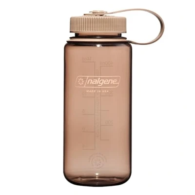 Afbeelding van Nalgene Wide Mouth Bottle drinkfles 500ml BPA free SUSTAIN Mocha